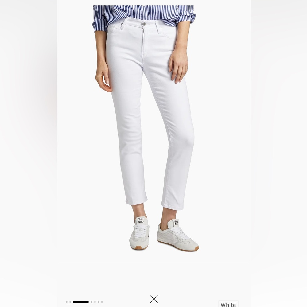 AG White Jeans